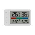 Intelligent Thermometer Hygrometer Meter Multi Function Clock Digital Display Weather Station Sensor for Home. 