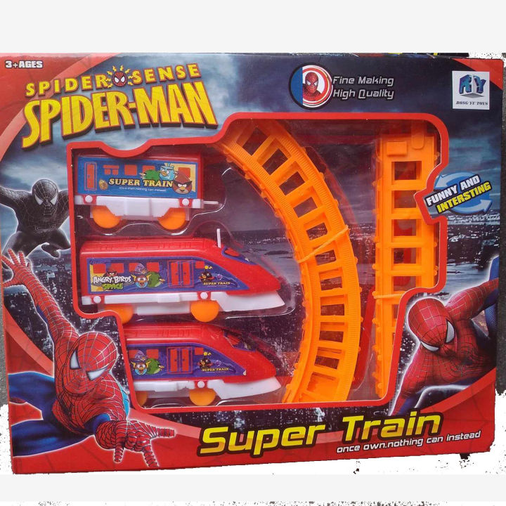 Spiderman train set online