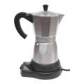 Aluminum Electric Moka Pot - 500Ml. 