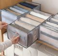 Clothes Storage Box Foldable Drawer Organizer with Handles, Fabric Closet and Storage Basket. 