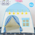 Kids Castle Tent - Indoor/Outdoor Game House, Portable Folding Dream Play Tent for Girls and Boys with Carry Bag (Without Cotton Ball Lamp). 