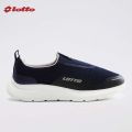 Lotto FloWalk Slip-on  Navy - White Walking Shoes For Women. 