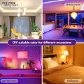 DISICHEN Fashion 1pcs RGBWW LED Bulb E26 E27 110V 220V 9W 10W Magic Home Smart App Music Control Work with Alexa Google Home Bedroom Lighting. 