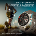 Ultima Navigator Premium Smartwatch | 1.43" TRU Amoled Spherical Display | Smart Watch With In-Build GPS | Barometer | Altimeter | 3 ATM Water Resistance | 24/7 Health Tracking | Fitbeing App Support. 