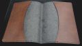 Brown Passport Cover Pu Leather. 