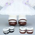 New Cute Doll Clothes Accessories PU Leather&Cloth Mini Dolls Shoes Fashion 13 Styles Cute Doll Boots for 20cm Cotton Doll/for 1/12 Dolls. 