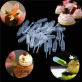 FORIDE 500Pcs 4Ml Plastic Disposable Squeeze Transfer Oils Pipettes Dropper Cream Perfusion DIY Cupcake Pipettes. 