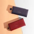 Labella New Ladies Wallet Korean Solid Color Trifold Wallet Simple Large Capacity Ladies Clutch Bag Wholesale. 