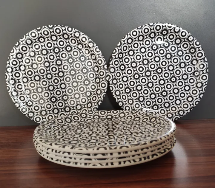 Servewell%20100%25%20Melamine%20Quarter%20Plate,%20Candy%20Black,%207.5",%20set%20of%206%20-%20Image%203