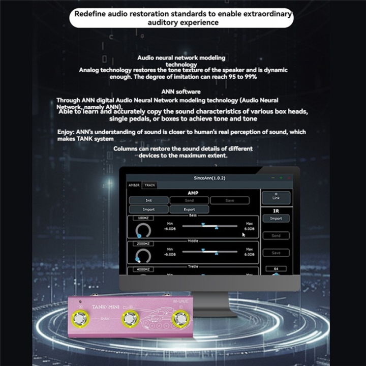TANK%20MINI%20Guitar%20Bass%20Multi-Effects%20Pedal,%20Adjustable%20-%20Image%204