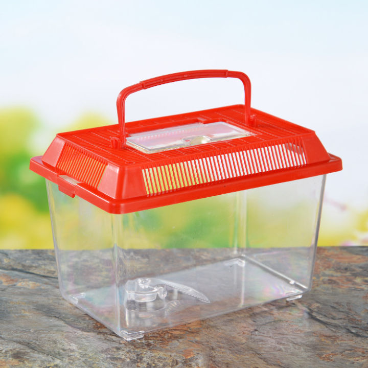 Portable%20Handheld%20Plastic%20Fish%20Tank%20Transparent%20Cutout%20Design%20For%20Turtle%20PetFish%20-%20Image%204