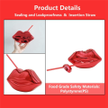 2 PCS,Hot Red Lips Disco Ball Cups ,for Bachelorette , Single Girl Supplies,Removable and Reusable. 