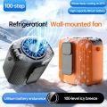 Dual Use Rechargeable Neck Fan High Speed Strong Wind Wearable Fan Hands Free 100 Speed Adjustable Cooling Fan Travel. 