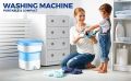 Portable Mini Washing Machine Lightweight Collapsible Bucket Rechargeable. 