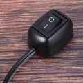 NAMUNY 2X Car DIY Switch Water Drop Shape Button Switch OFF/ON DC 12V For Fog Lights, DRL, LED Light Bar, etc. 