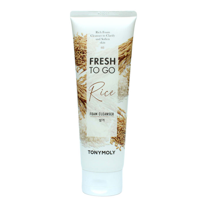 TONYMOLY Fresh to go Rice Foam Cleanser 170ML | Daraz.com.np
