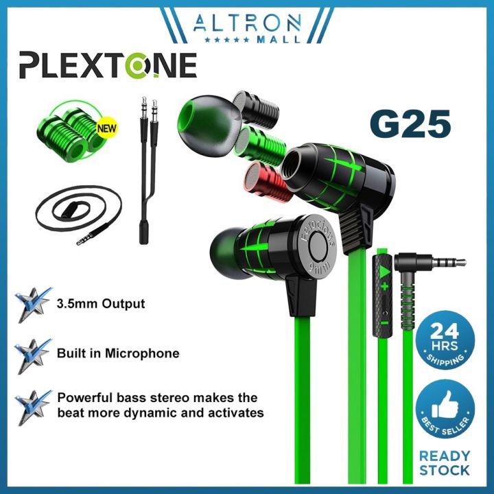 G25 Super Bass Bullets Style Gaming Earphone In Ear Earphone