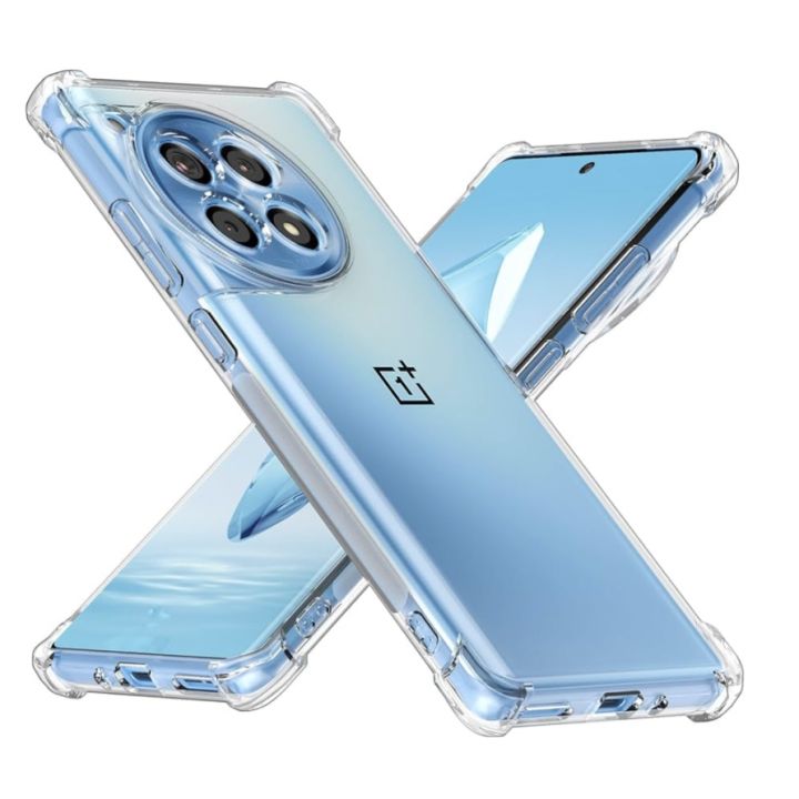 Translucent One Plus Case OnePlus 12 Clear Transparent Shockproof Soft Tpu Cover Case | Daraz.com.np