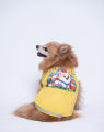 Yellow Happy Dog Summer T-shirts For Dogs I Dog Clothes l Khicha I. 