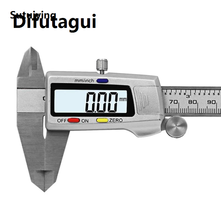 Difutagui High Quality Sutuiying Accurate measurement Tool Stainless Steel Digital Caliper 2025 6 |150mm Measuring Instrument Vernier Calipers Ruler