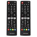 fasdaga 2X AKB75095308 Smart TV Remote Control English Replacement for HD Smart TV New. 