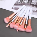 Uonevic Scholar Brush 5 Big 5 Small Eyes 10 Pieces Big Plum Stone Pattern Portable Makeup Brush Set Shadow Lipstick Makeup Tools Portable Chu. 