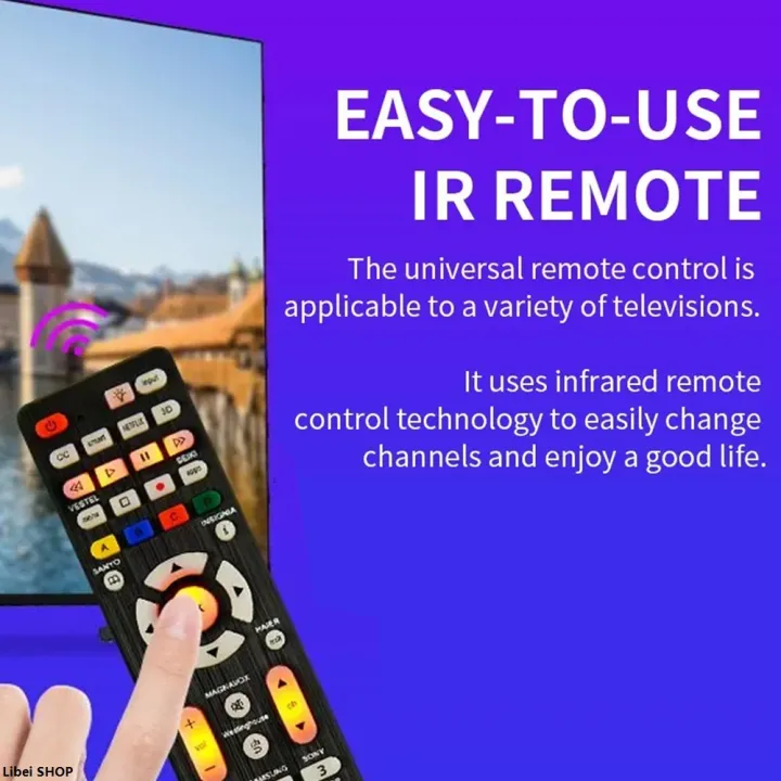 Libei%20SHOPProfesional%20Universal%20Replcement%20Remote%20Control%20RC-G008%20With%20Backlight%20For%20Multiple%20Television%20Models%20Universal%20Infrared%20TV%20-%20Image%205