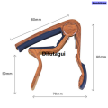 Difutagui Guitar MA-12 Capo Zinc Alloy Wood Grain Ukulele Guitar 6-string New Portable Universal Tool Professional Retro Musical Instrument Accessories. 