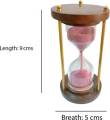 1 Minute Antique Wooden Sand Timer Hourglass For Table And Office Decor Sand Clock. 