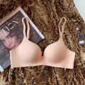 Plastic cup bra breathable slim mold small, rimless color seamless bra, suitable for, breast reduction,. 