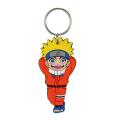 Yellow/Orange Naruto Anime Key Ring. 