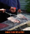 New Barbecue BBQ Grill Plate Mesh Net Mesh Wire Handle. 