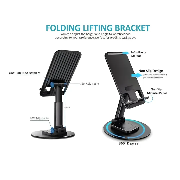 Folding%20Lifting%20Bracket%20Tablet%20Stand,%20Phone%20Stand%20Holder%20All%20Metal%20Base%20Angle%20Adjustable%20Cellphone%20Bracket%20-%20Image%203