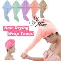 Super Absorbent Microfiber Hair Drying Wrap Towel. 