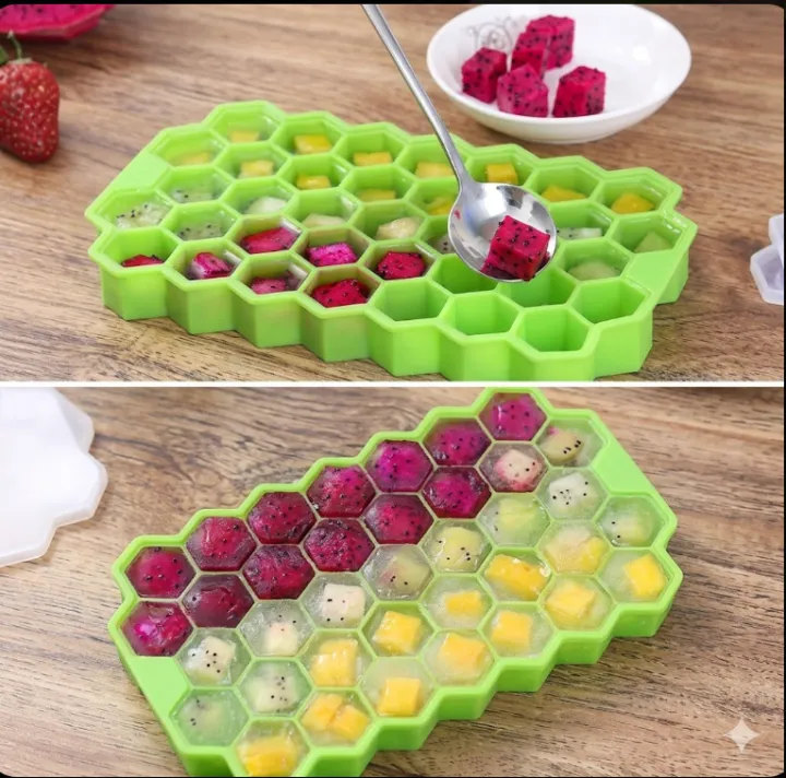 Silicone%20Mold%20Ice%20Tray%20with%20Lid%20Cover%20Ice%20cube%20maker%20Easy%20Honeycomb%20Design%20-%20Image%203
