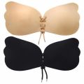 Plain Push-Up Stripless Padded Bra. 