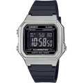 Casio Black Color Resin Quartz Watch For Men W-217HM-7BVDF. 