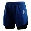 2 in 1 Shorts With Inner Compression For Running, Cycling, Gym,  Sports, Athletics. 