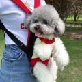 Outdoor Portable for Hiking Travel Hands-Free Comfortable Foldable Puppy Carring Bags Dog Carrier Backpack Pet Double Shoulder Bag Cat Travel Bag. 