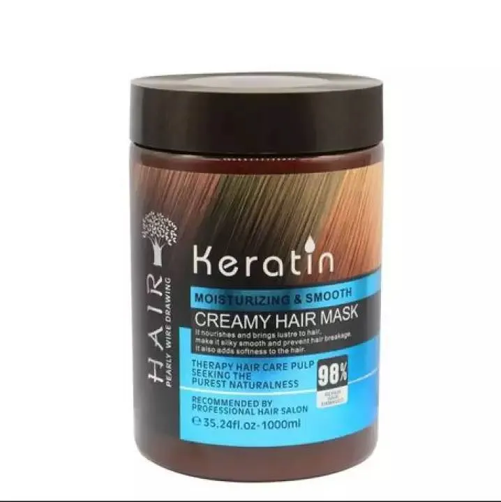 Keratin%20Moisturizing%20&%20Smooth%20Creamy%20Hair%20Mask%201000ml%20-%20Image%203