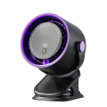 Rechargeable Air Conditioner Fan 3in1 Circulating Fan with Clip 100 Speed Adjustable Mini Table Fan for Office Outdoor. 