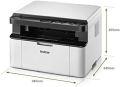 Brother DCP-1610W Mono Laser Multi-Function All-In -One ( Print < Scan & Copy ) Wireless Compact, A4 Printer For Small Office / Home Printer. 