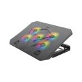 MeeTion MT – CP3030 RGB Light Laptop Cooling Pad with Adjustable Stand. 