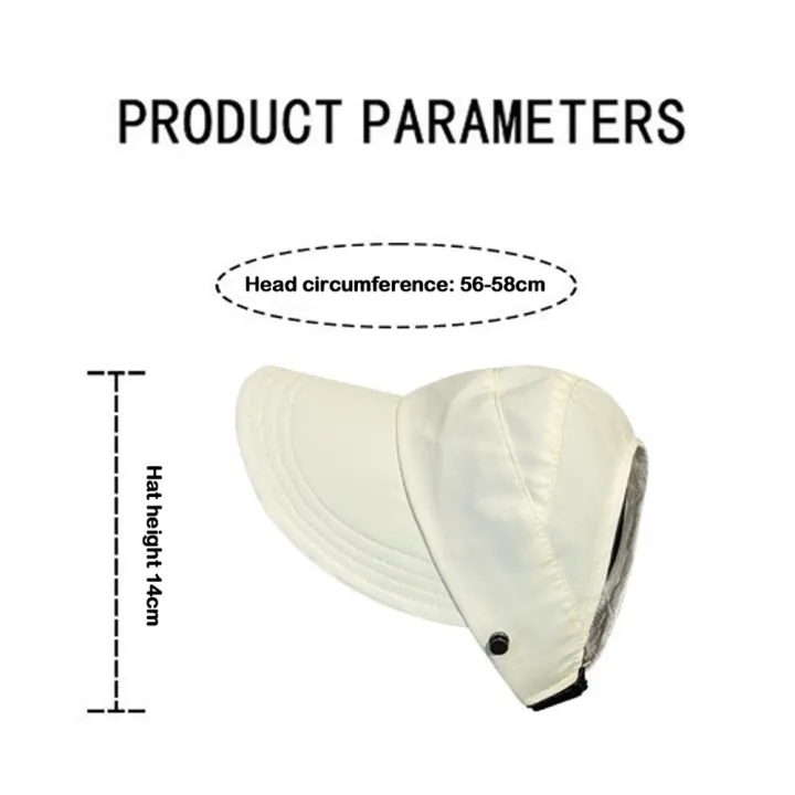 Fashion%20UV%20Protection%20Duckbill%20Caps%20Embossed%20Large%20Brim%20Sun%20Protection%20Hat%20Breathable%20Open%20Top%20Bucket%20Hats%20Cycling%20-%20Image%202