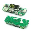 LED Dual USB 5V 2.4A Micro/Type-C USB Mobile Power Bank 18650 Battery Charging Module Lithium Battery Charger Board Circuit Protection. 