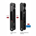 New Stainless Steel Sliding Door Lock Invisible Embedded Lock Door Handle Lock Durable Window Latch Sliding Door. 