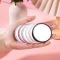 1pc Round Makeup Portable Silicone Student Dormitory Desktop Small Gift Mini Handheld Pocket Mirror Home Decor. 