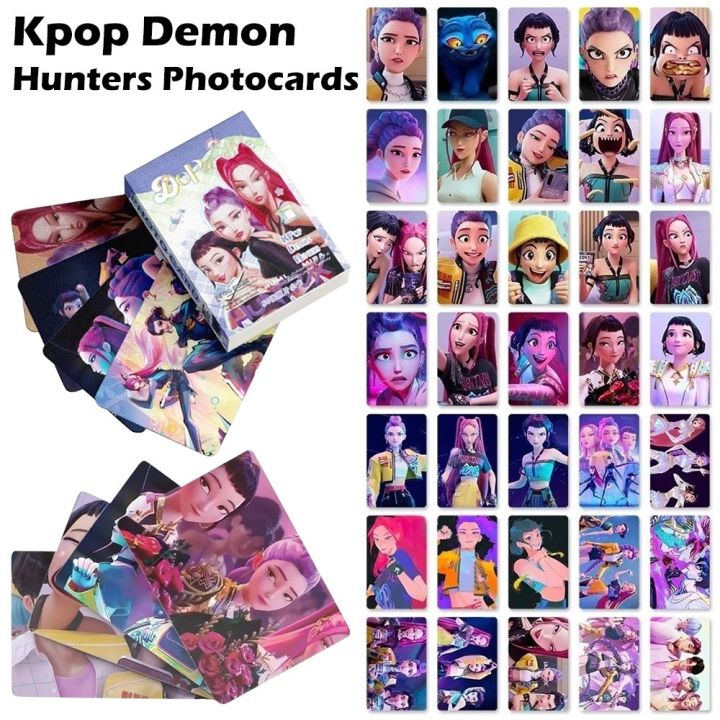 50PCS New ABBY BABY RUMI Series Kpop Demon Hunters Photocards Lomo ...