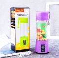 6 Blade Portable USB Rechargable Juicer Blender-380ml. 