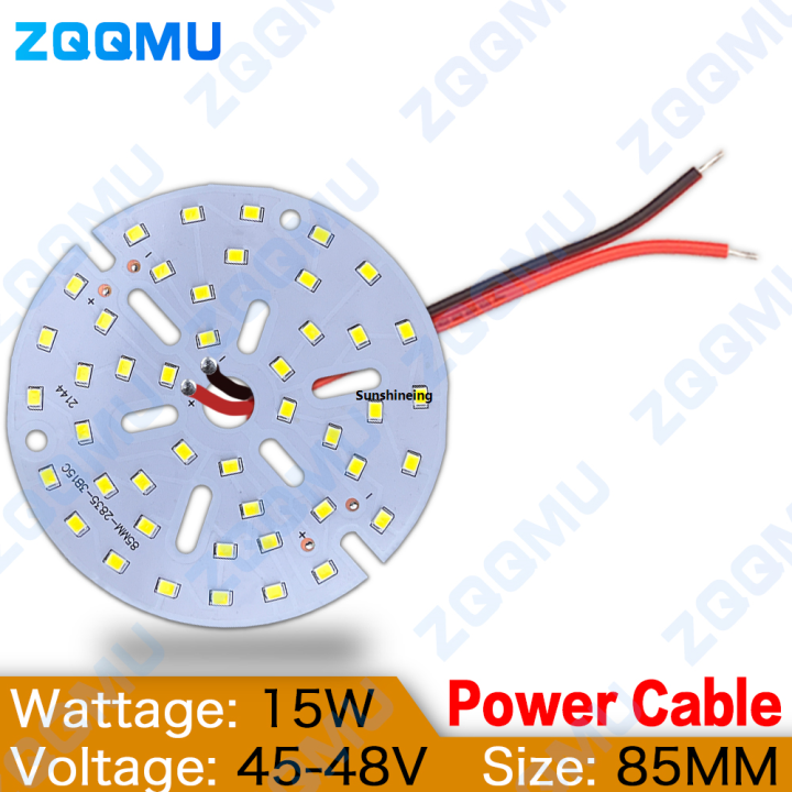 High Power 15W LED Light Board DC45-48V 15W SMD 2835 Lamp Plate With ...